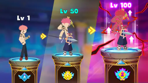Stickman Cursed Fight 3v3 screenshot 5