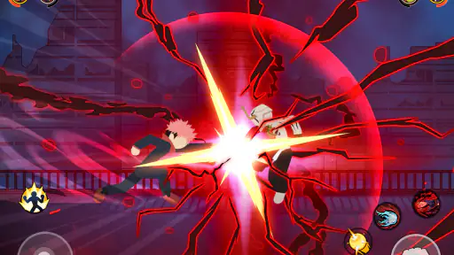 Stickman Cursed Fight 3v3 screenshot 6