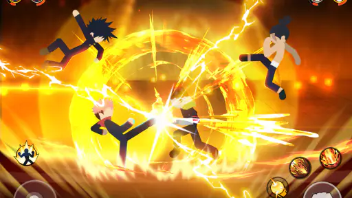 Stickman Cursed Fight 3v3 screenshot 8