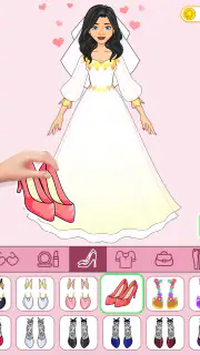 Sticker Doll DIY Dressup Diary screenshot 3