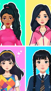 Sticker Doll DIY Dressup Diary screenshot 8