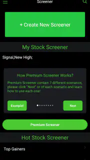Stock Scanner - Market Mover screenshot 1