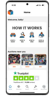 StorageTreasures Auction App screenshot 1