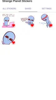 Strange Planet Stickers screenshot 3