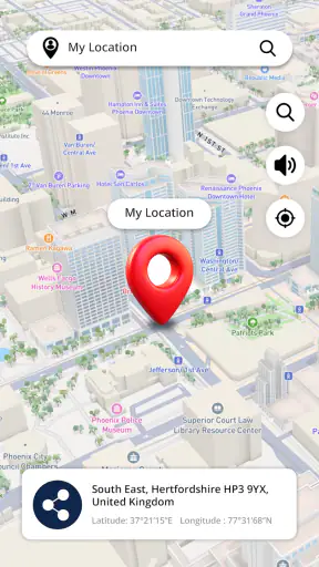 Street View Map and Navigation screenshot