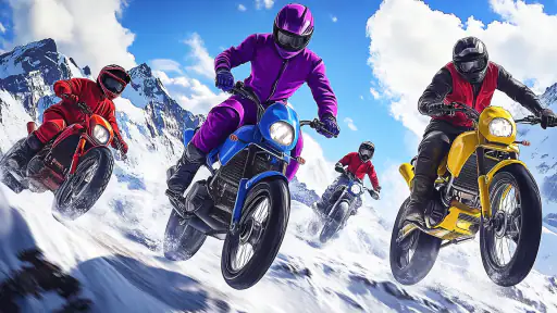 Stunt Motorcycle Racing Game screenshot 5