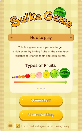 Suika Game screenshot