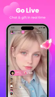 Suka - Live Stream, Chat screenshot 3