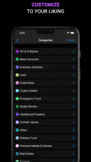 Sumio: Net Worth Tracker screenshot 8