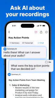 Summary - AI Note Taker screenshot 4