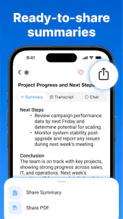 Summary - AI Note Taker screenshot 5