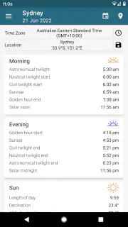 Sun Position, Sunrise/set PRO screenshot 3