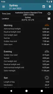 Sun Position, Sunrise/set PRO screenshot 7