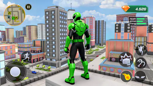 Super Rope: Hero Flying screenshot 1