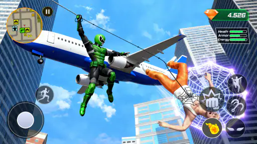 Super Rope: Hero Flying screenshot 4