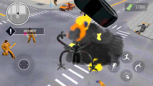 Superhero Crime Open World War screenshot 5