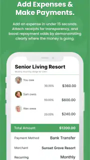 SupportPay: Split Expenses screenshot 3