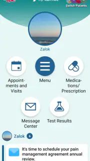 Sutter Health My Health Online screenshot 2
