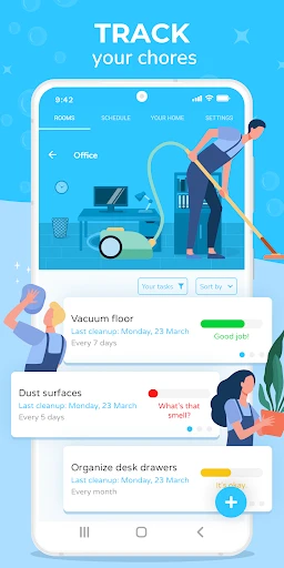 Sweepy: Home Cleaning Schedule screenshot