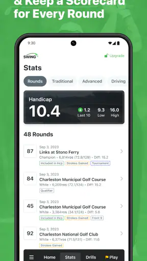 SwingU: Golf GPS Range Finder screenshot