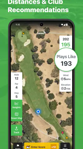 SwingU: Golf GPS Range Finder screenshot