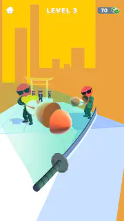 Sword Play! Ninja Slice Runner screenshot 3