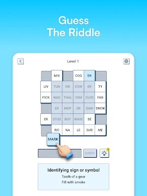 Syllatiles - Word Puzzle Game screenshot