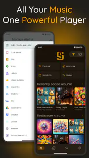 Symfonium: Music player & cast screenshot 2