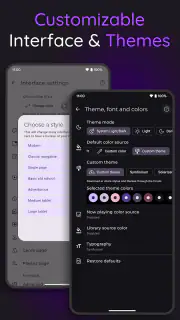 Symfonium: Music player & cast screenshot 7