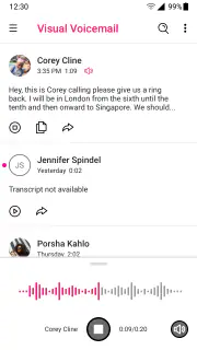 T-Mobile Visual Voicemail screenshot 3