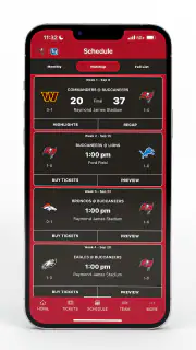 Tampa Bay Buccaneers Mobile screenshot 3