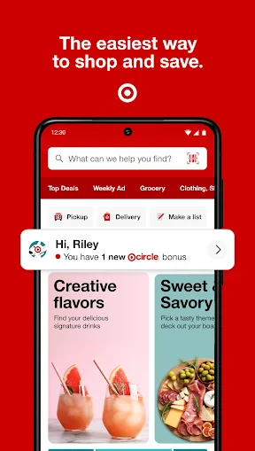 Target screenshot