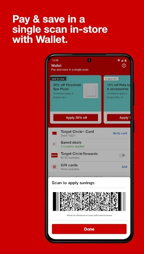 Target screenshot