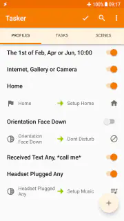 Tasker screenshot 1