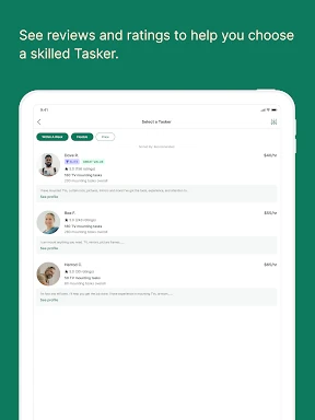 Taskrabbit - Handyman, Errands screenshot