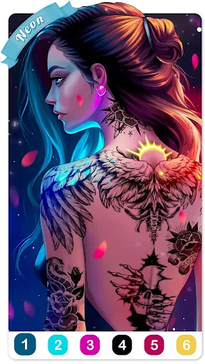 Tattoo Coloring games Game Download - ViaAPK
