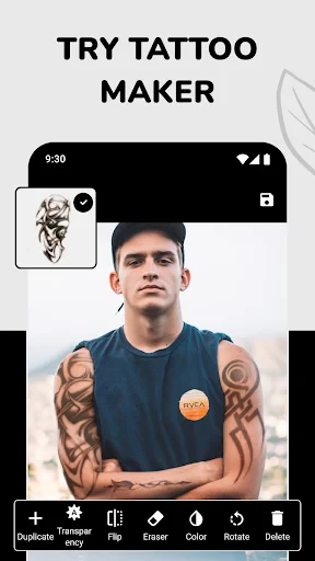 Tattoo Simulator Tattoo Maker screenshot