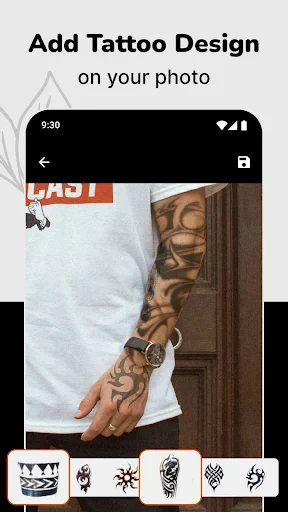 Tattoo Simulator Tattoo Maker screenshot