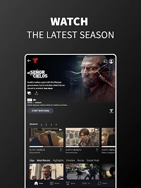 Telemundo: Series y TV en vivo screenshot
