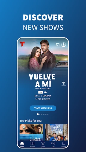 Telemundo: Series y TV en vivo screenshot