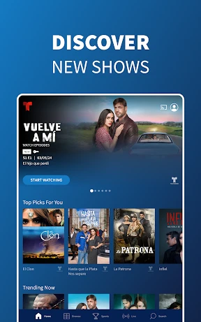 Telemundo: Series y TV en vivo screenshot