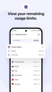 Telicall: Second Phone Number screenshot 5