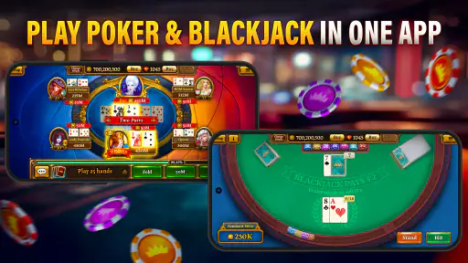 Texas Holdem Poker & Blackjack screenshot 2