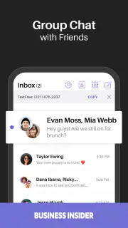 Text Free: Second Call Number screenshot 5