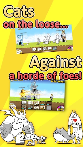 The Battle Cats screenshot