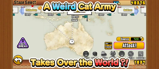 The Battle Cats screenshot