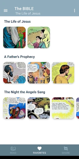 The Bible in pictures screenshot