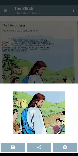 The Bible in pictures screenshot
