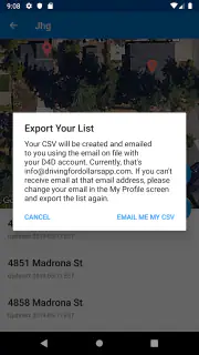 The Driving For Dollars App screenshot 5