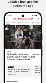 The Globe and Mail screenshot 1